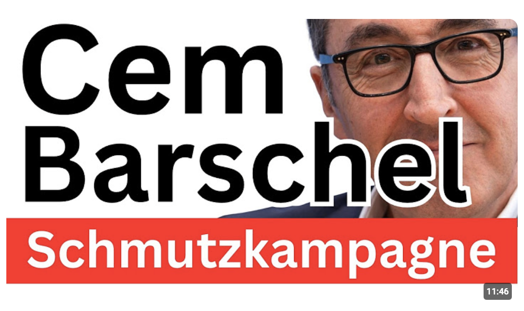 Özdemir aggressiv ! Neue Barschel-Affäre !