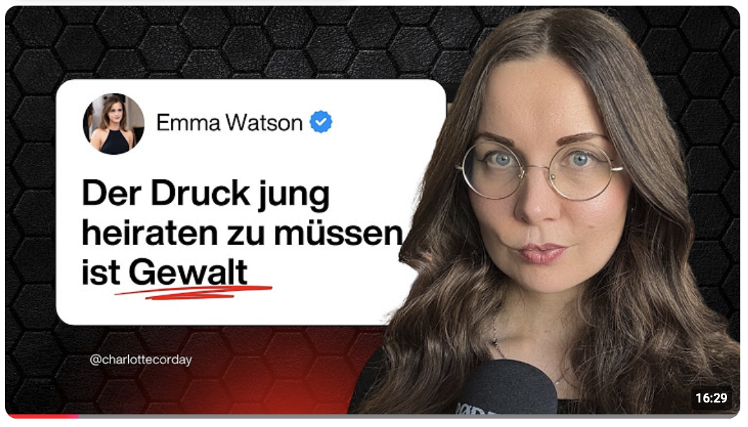 Emma Watson & der Ehezwang #feministenbingo
