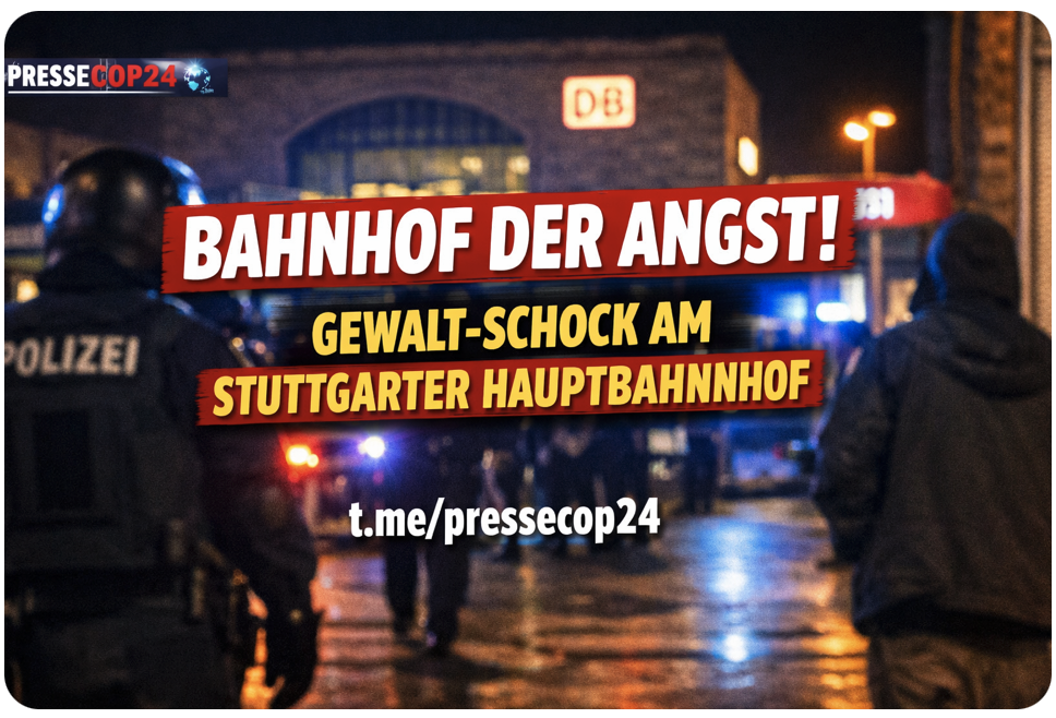 BAHNHOF DER ANGST! GEWALT-SCHOCK AM STUTTGARTER HAUPTBAHNHOF