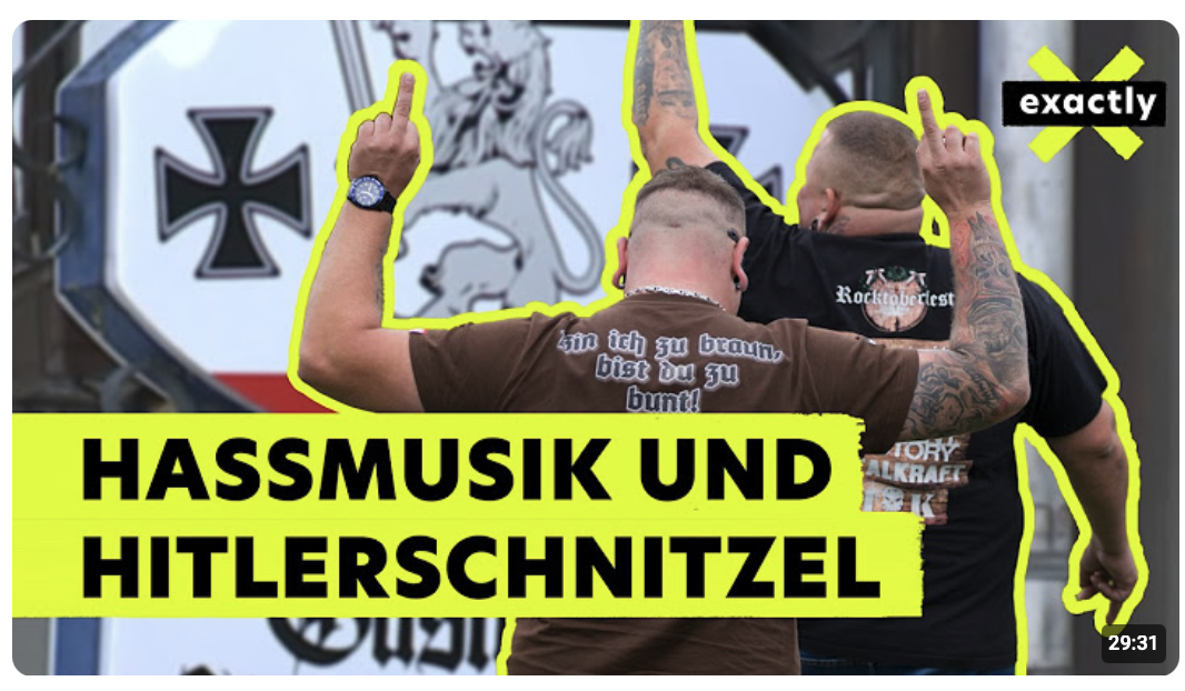 Neonazi-Konzerte und das Geschäft mit dem Hass – Kein Widerstand im Rechtsrockland? | Doku | exactly