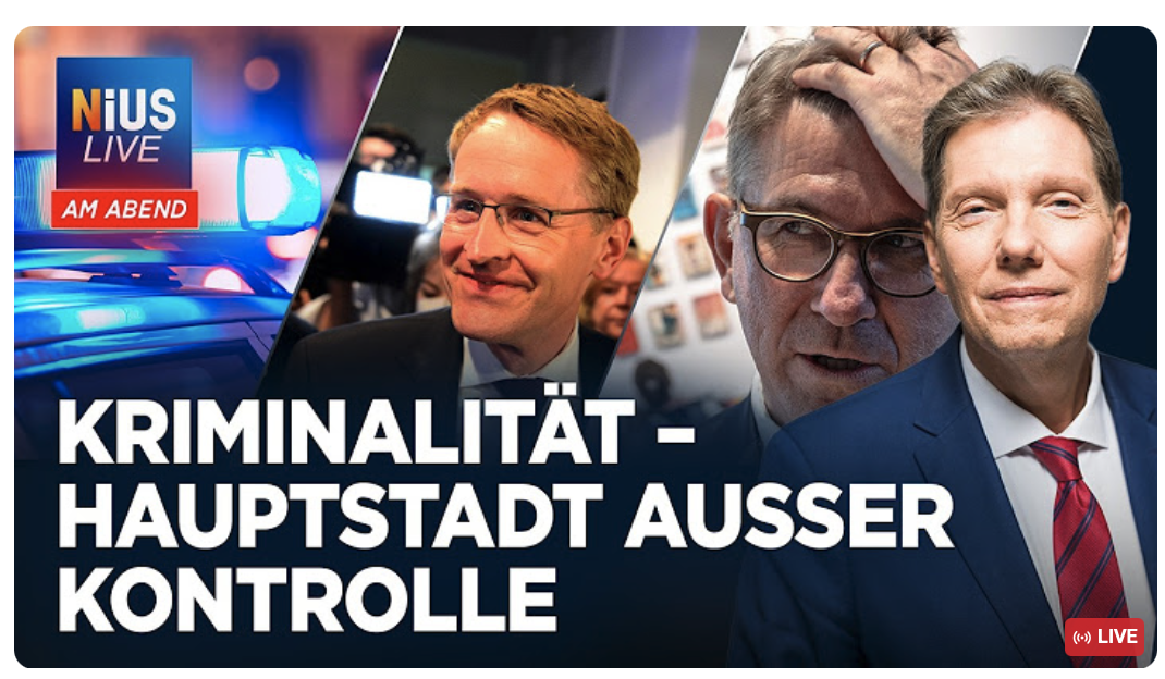 Berlin außer Kontrolle: Gewalt eskaliert | NIUS Live am Abend vom 11.03.2026