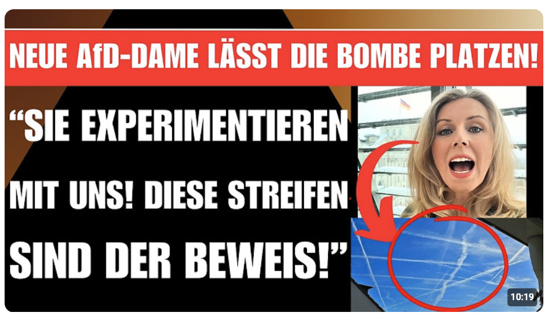 „WIR WISSEN VON EUREN EXPERIMENTEN!“ AfD-DAME VERSETZT SPD IN PANIK!  VON WEGEN SCHWURBELEI!