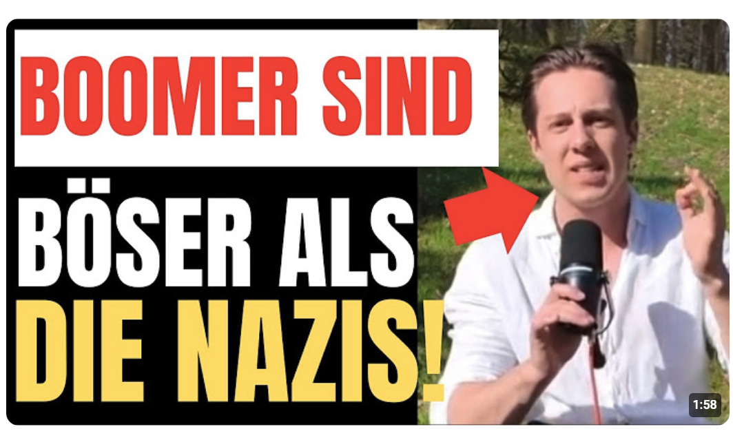 BOOMER sind die BÖSESTE GENERATION die es jemals GAB! 