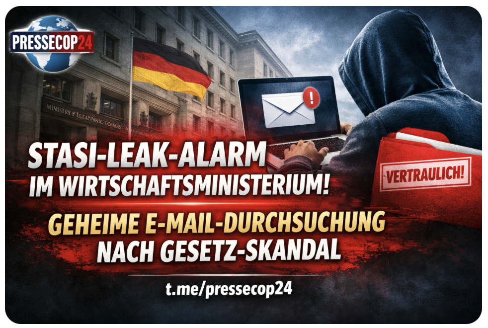 LEAK-ALARM IM WIRTSCHAFTSMINISTERIUM! GEHEIME E-MAIL-DURCHSUCHUNG NACH GESETZ-SKANDAL