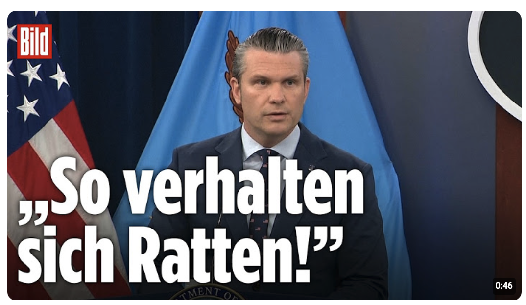 US-Kriegsminister Hegseth bestätigt: Ober-Mullah „verwundet und wahrscheinlich entstellt“