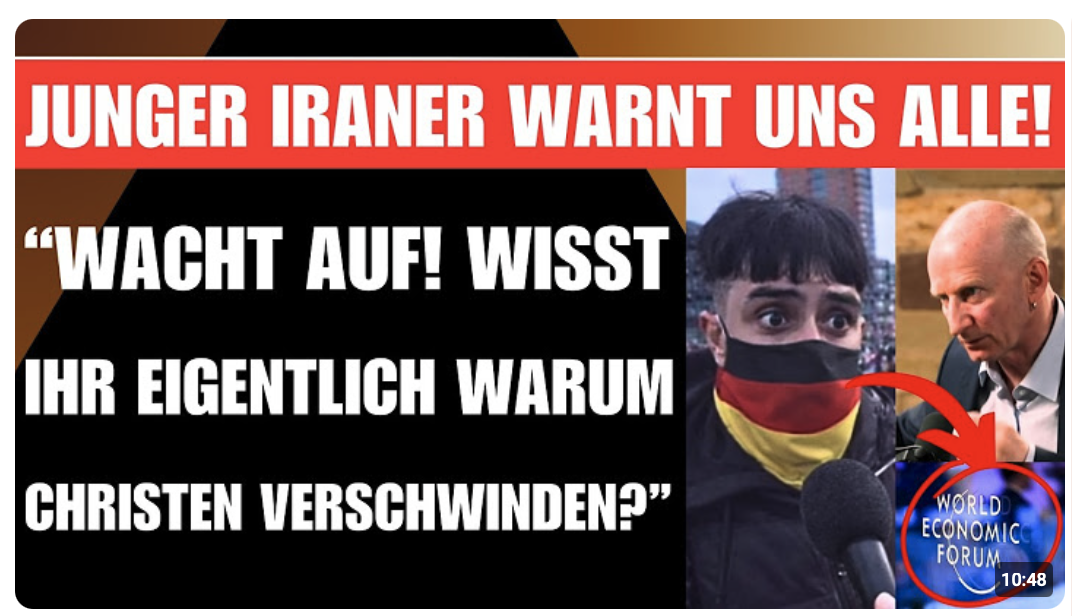 IRANER PACKT IM INTERVIEW AUS  „WIR AUSLÄNDER MÜSSEN DEUTSCHEN JETZT HELFEN!“  FORENSIKER BESTÄTIGT ES