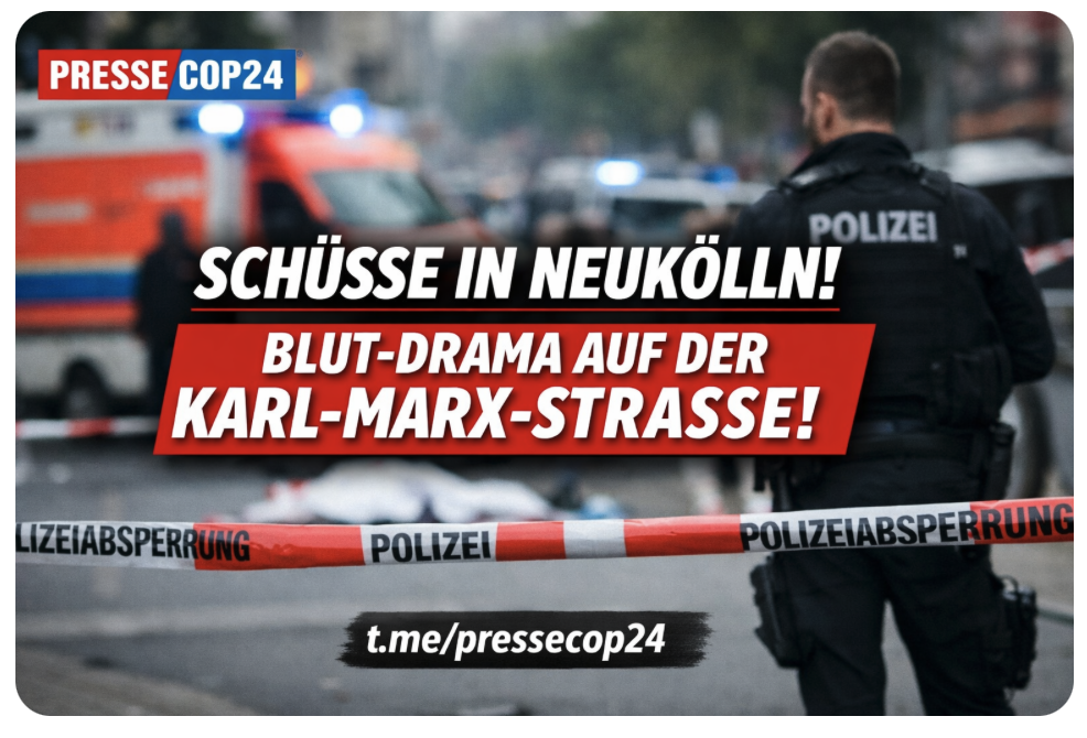 SCHÜSSE IM HERZEN VON NEUKÖLLN! BLUTDRAMA AUF DER KARL-MARX-STRASSE – POLIZEI JAGT DEN TÄTER