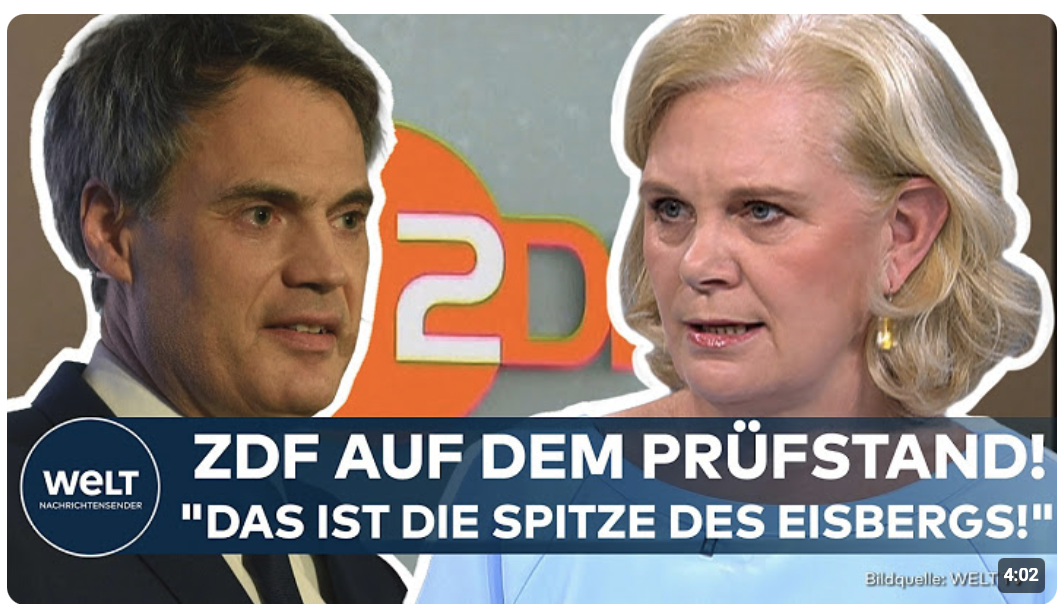 ZDF AUF DEM PRÜFSTAND: „Das ist die Spitze des Eisbergs!“ Kritik an ZDF-Chef vor Wiederwahl!