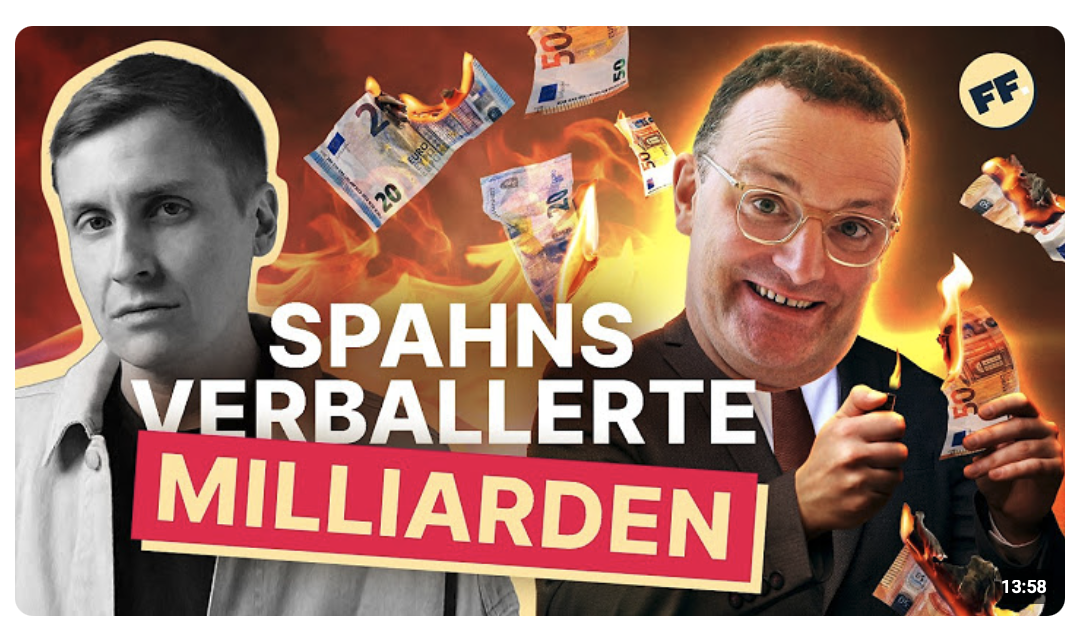 Die Spahn-Story: Milliarden weg, niemand schuld | Fun Facts