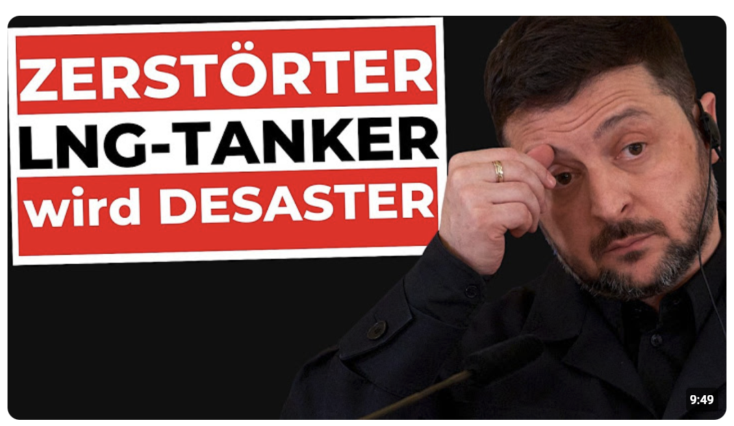 EIL: KATASTROPHE im Mittelmeer: Ukraine-Drohnen sprengen LNG-Tanker!