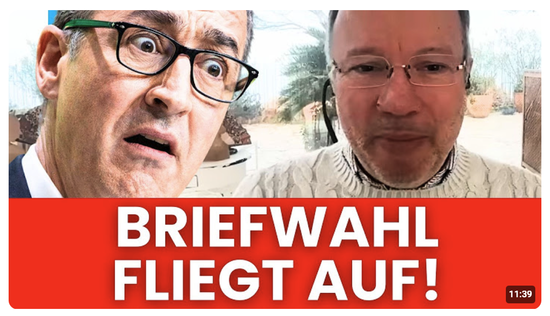 ERGEBNIS WIRD KORRIGIERT   AFD BEI 25 % NACH BRIEFWAHL SKANDAL!?