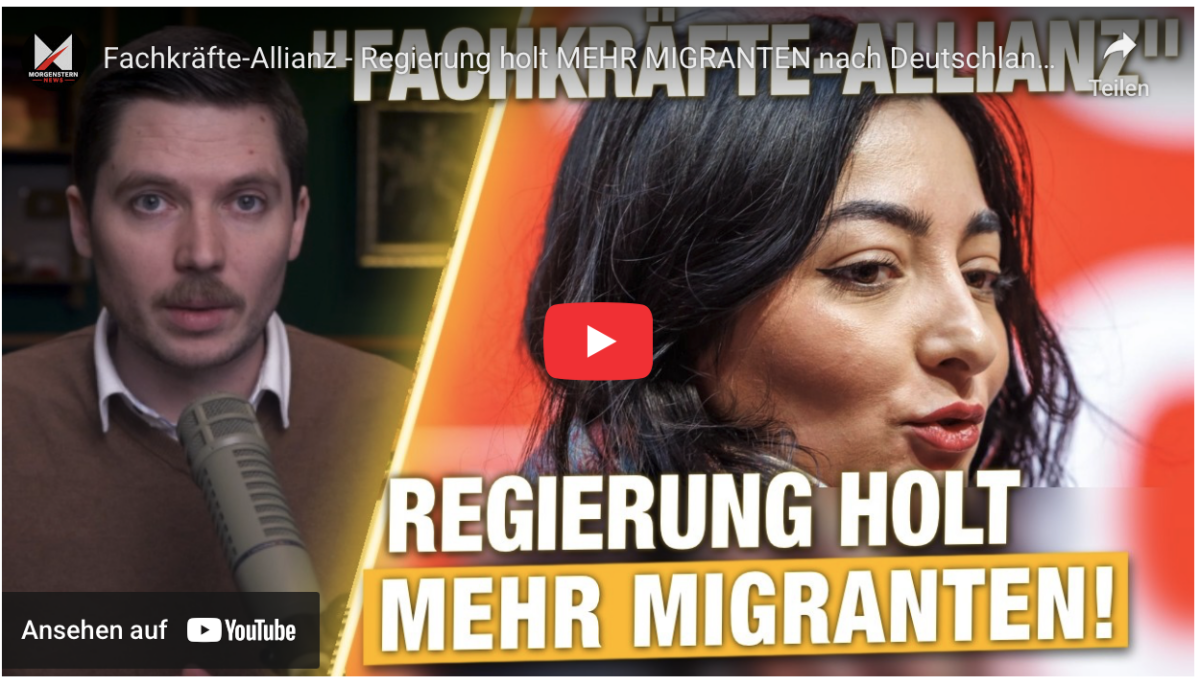 Fachkräfte-Allianz – Regierung holt MEHR MIGRANTEN nach Deutschland! „Männer aus globalem Süden“