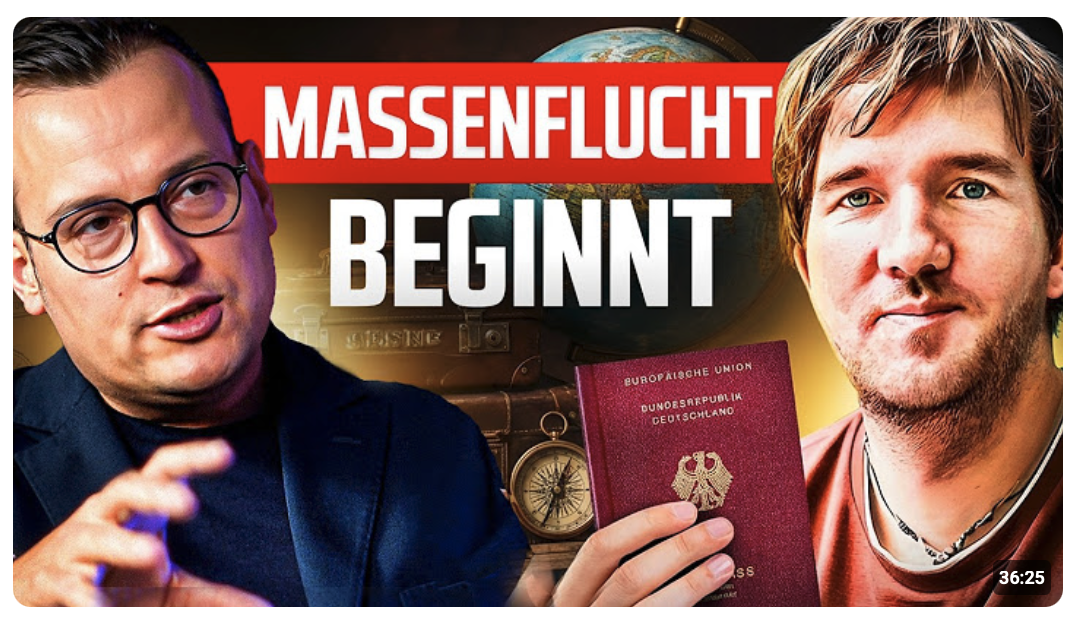 „Alle wollen weg!“ – Selbst RENTNER fliehen aus Deutschland!