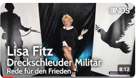 Lisa Fitz – Dreckschleuder Militär – Rede für den Frieden
