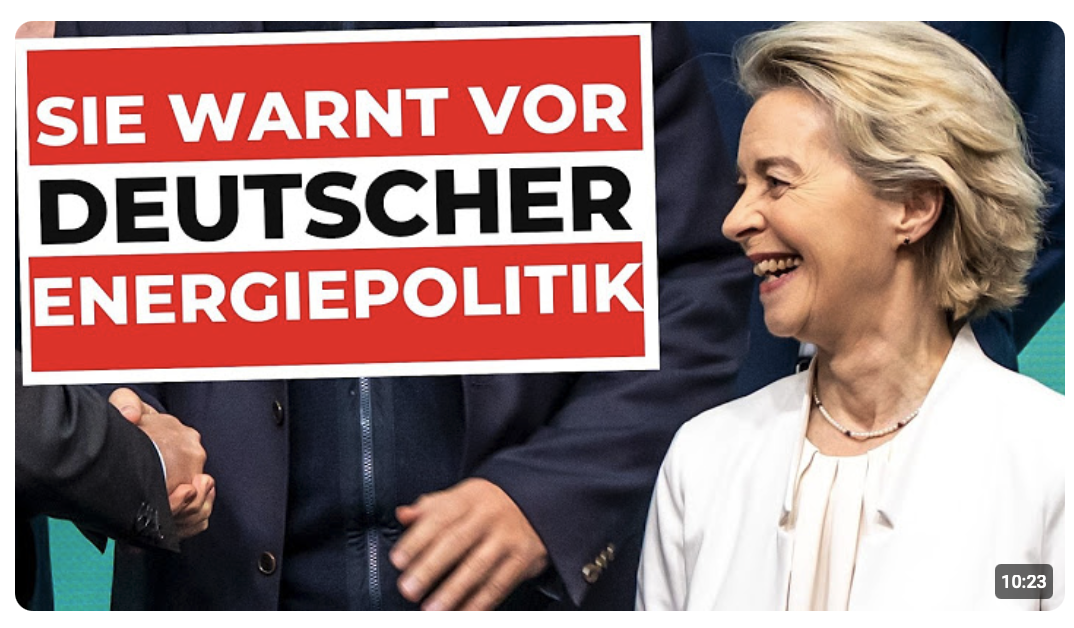 BRANDBRIEF: Grüne im Ausnahmezustand: EU stoppt deutschen Energie-Wahnsinn!