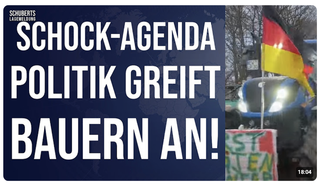 Landwirtschaft droht Stilllegung  Bereits jetzt leere Regale!  DIESE Folgen drohen jedem Bürger!