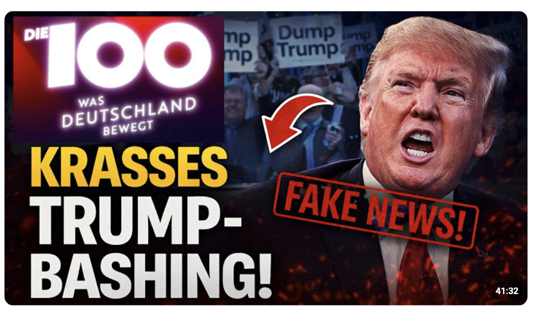 „Die 100“ – Meine persönliche Ausladung und Fake News über Trump!