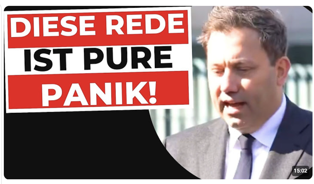 WIR TRICKSEN NICHT! – Klingbeils Panik-Auftritt entlarvt!