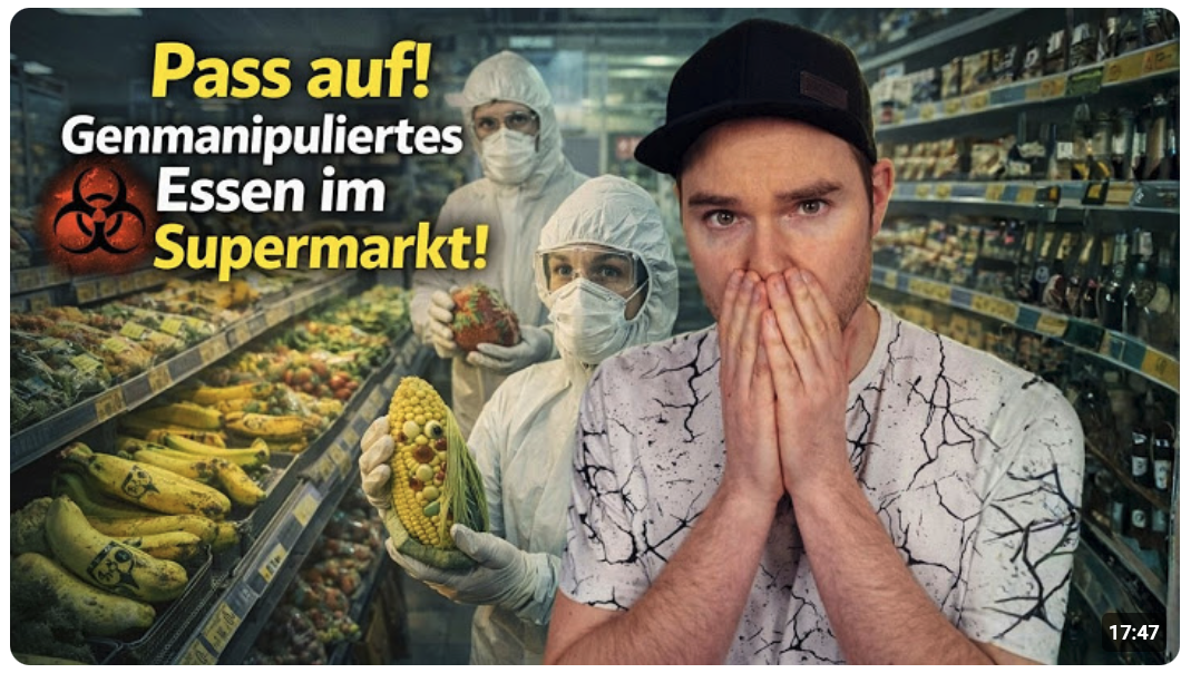 Pass auf! Genmanipuliertes Essen im Supermarkt!