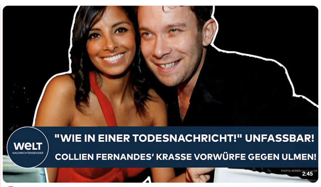 COLLIEN FERNANDES: „Virtuell vergewaltigt!“ Unfassbare Vorwürfe gegen Ulmen – was wir bisher wissen!