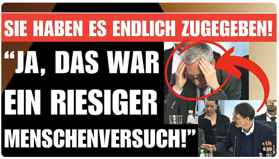 PAUKENSCHLAG: TOXIKOLOGIE-CHEF BRICHT SEIN SCHWEIGEN    „ES WAR EINE RIESIGE LÜGE!“  DAS WAR LIVE!
