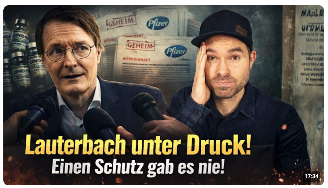 Es gab kein Fremdschutz – Lauterbach unter Druck!