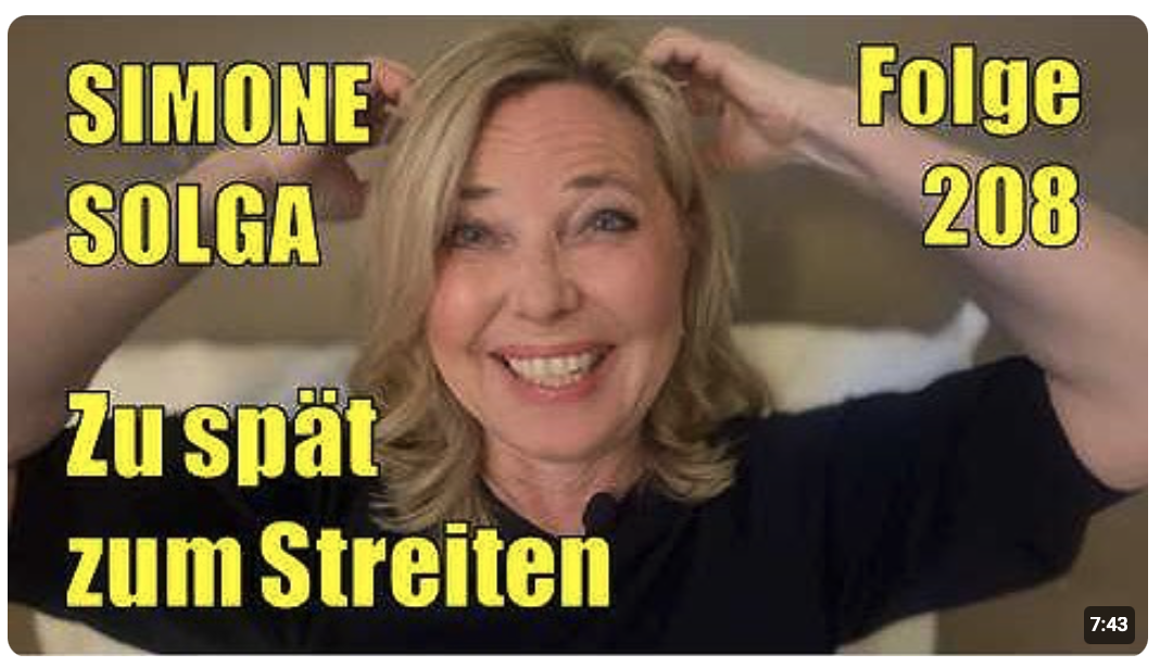 Simone Solga: Zu spät zum Streiten | Folge 208