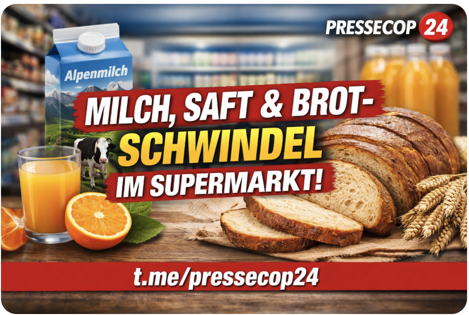 VERBRAUCHER-ALARM IM SUPERMARKT! SO WERDEN KUNDEN BEI MILCH, SAFT UND BROT GETÄUSCHT!