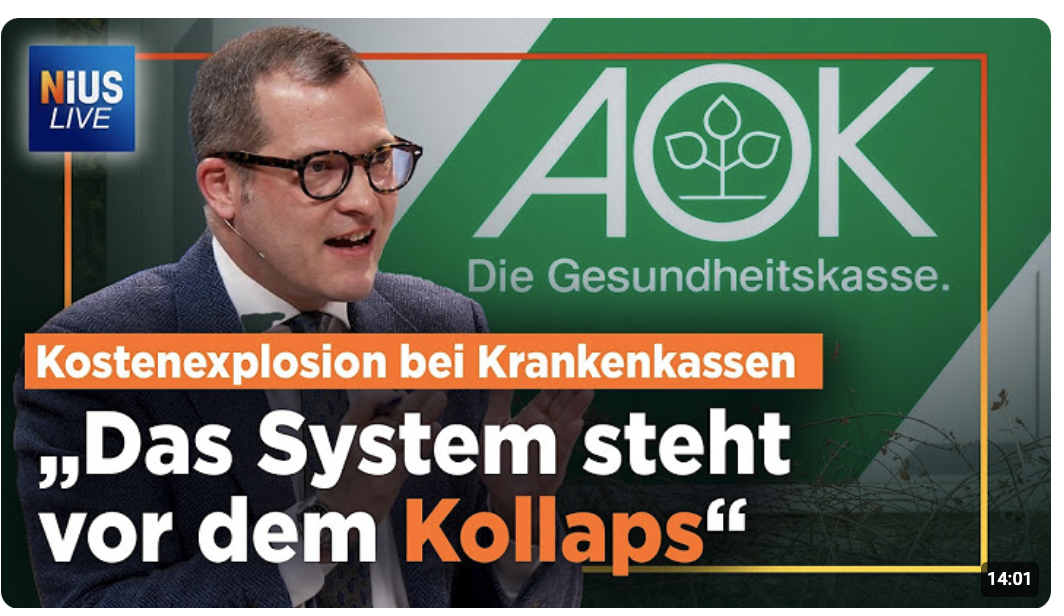 Krankenkassen vor dem AUS! System-Crash in den nächsten 24 Monaten? 
