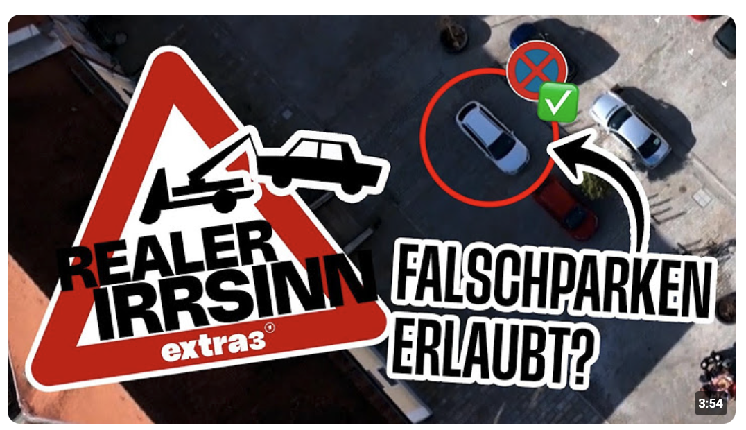 Realer Irrsinn: Wildparken erlaubt in Moosburg | extra 3