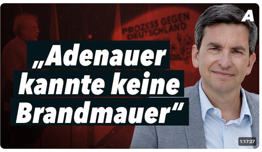 „Wer ‚Kampf gegen rechts‘ sagt, ist dumm oder bösartig“ – Peter Hoeres im Gespräch