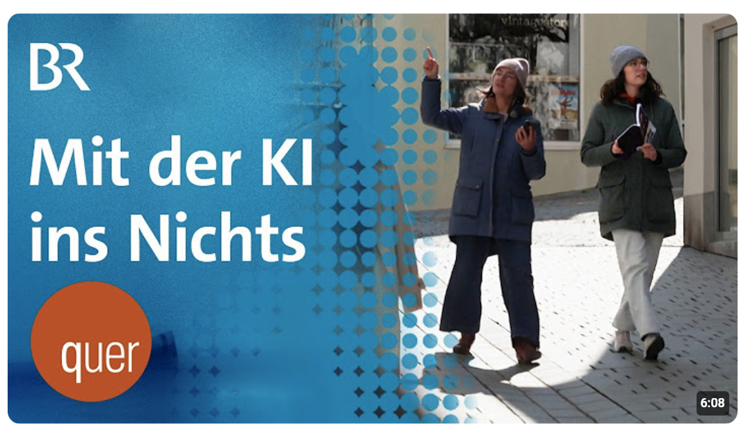 Wenn der KI-Reiseführer ins Nichts führt | quer vom BR  – BR Fernsehen