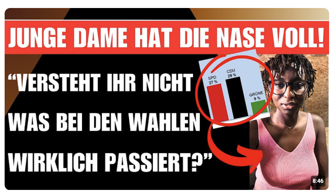 GENIALE AfD-WÄHLERIN SPRENGT DAS NETZ „WANN VERSTEHEN DIE BÜRGER ENDLICH?“ DAS IST ES!