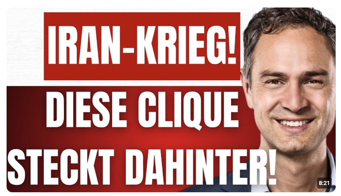 DANIELE GANSER enttarnt CLIQUE, die hinter dem IRAN-KRIEG steckt! – DARÜBER wird GESCHWIEGEN!