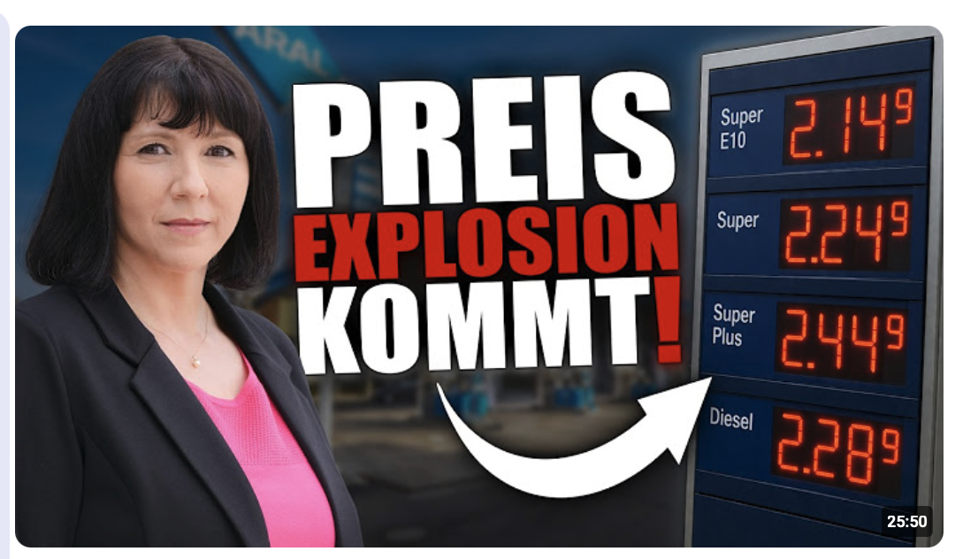 PREISSCHOCK für DEUTSCHLAND !  KRIEG, ZWECKENTFREMDUNG und NEUE STEUERN!