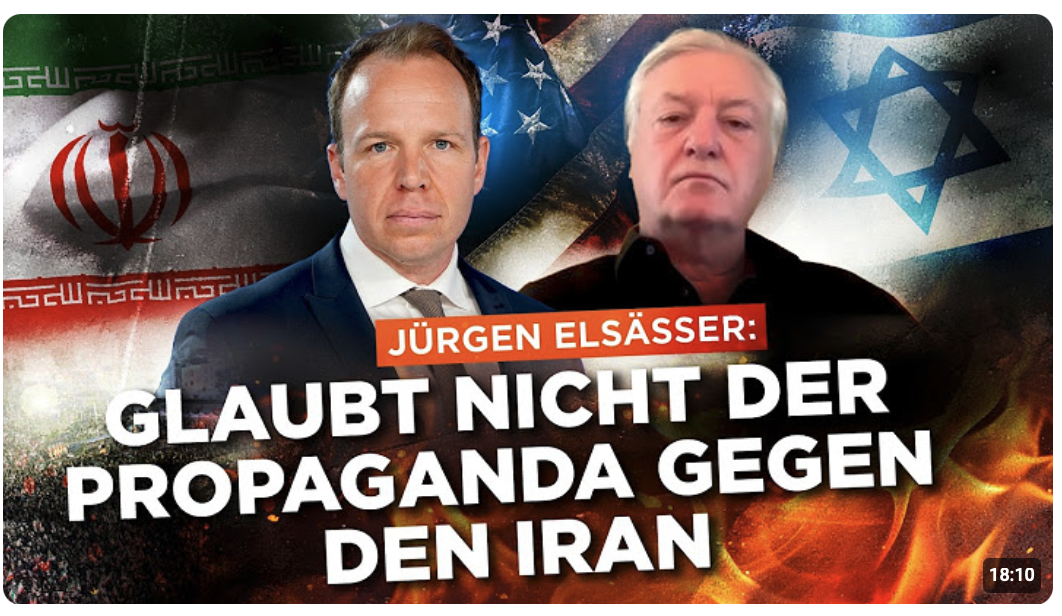 Jürgen Elsässer: Was wir über den angeblich so extremen Iran hören, ist reinste Propaganda!