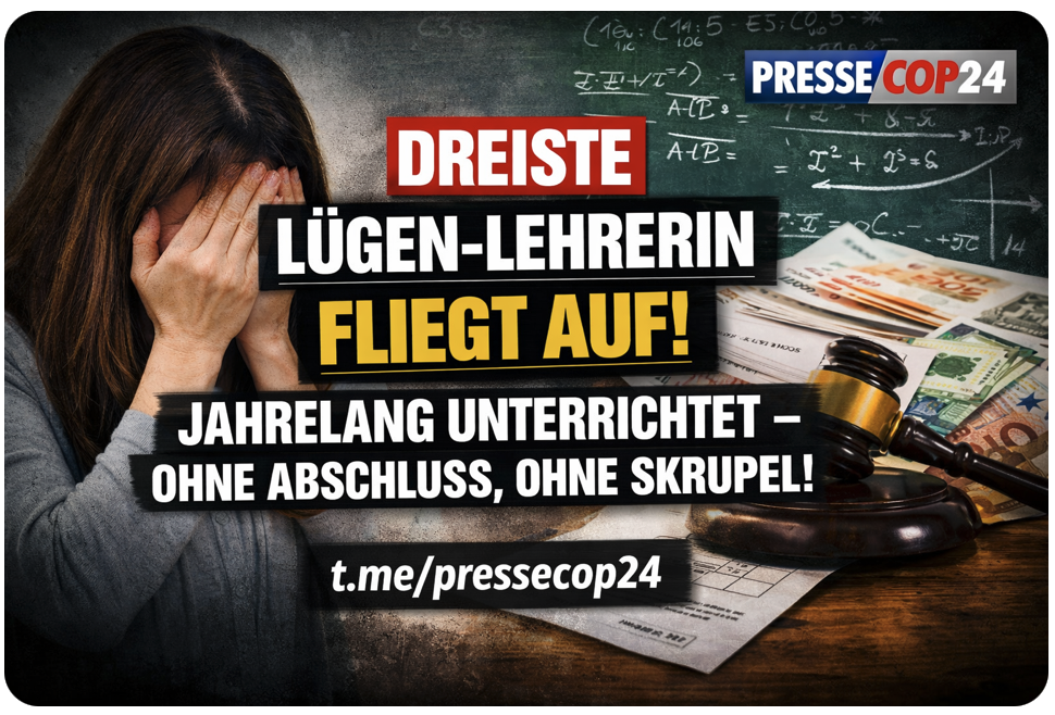 DREISTE LÜGEN-LEHRERIN FLIEGT AUF! JAHRELANG UNTERRICHTET – OHNE ABSCHLUSS, OHNE SKRUPEL!