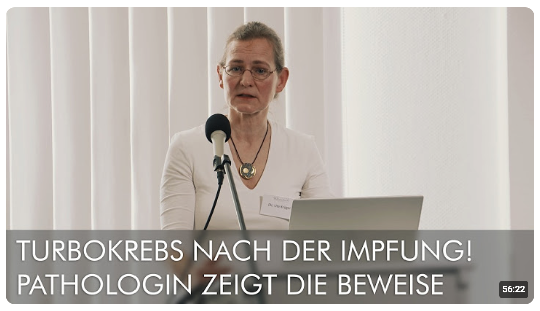 Dr. Ute Krüger, Pathologin – Geimpft – Gestorben – Coronaimpfung aus Sicht einer Pathologin