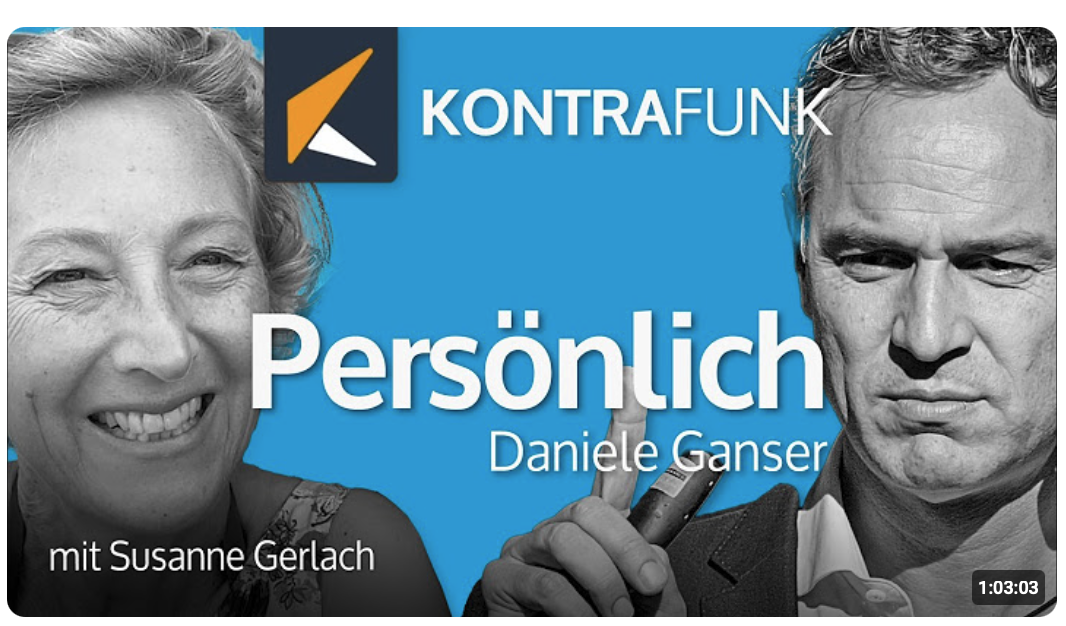 Persönlich: Daniele Ganser – Mit der inneren Stimme gegen den politischen Lärm