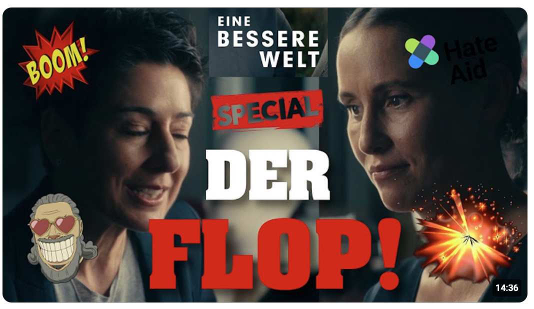 ZDF-Drama „Eine bessere Welt“ enttäuscht trotz Dunja Hayali und HateAid! #PolitSatire #Comedy