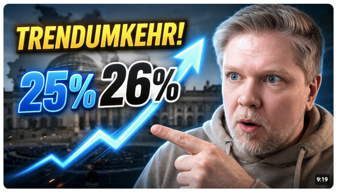 Nach Rheinland-Pfalz: AfD schießt bundesweit nach OBEN!