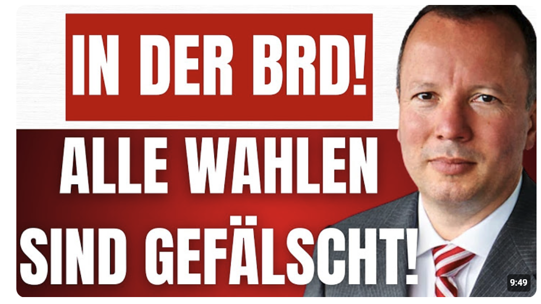 KRALL entlarvt systematischen WAHLBETRUG bei allen WAHLEN in der BRD! – BRIEFWAHL ist das INSTRUMENT
