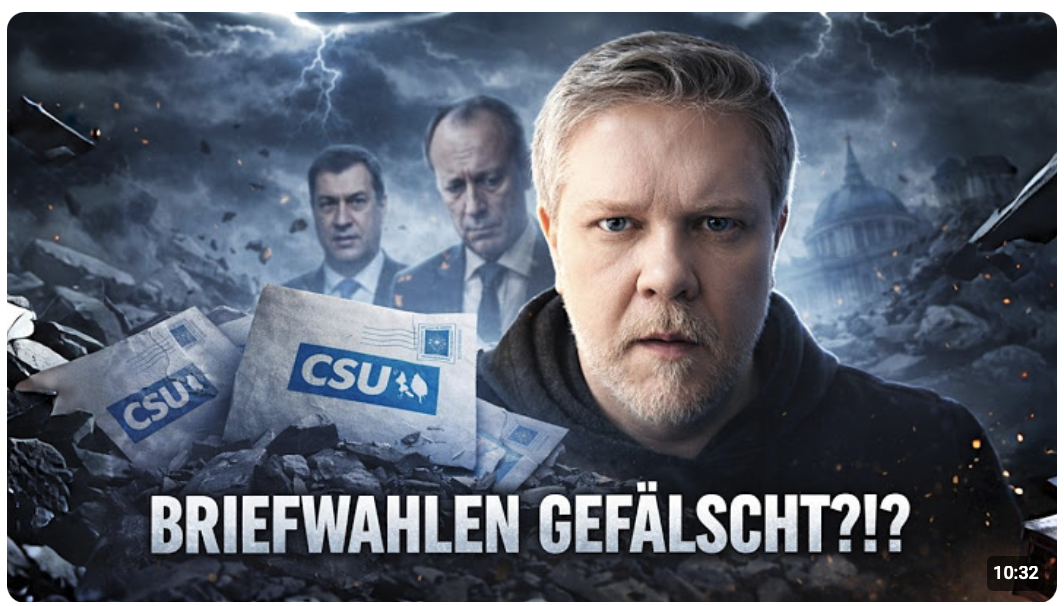 BRIEFWAHL-SKANDAL in Bayern! CSU-Bürgermeister gesteht Manipulation