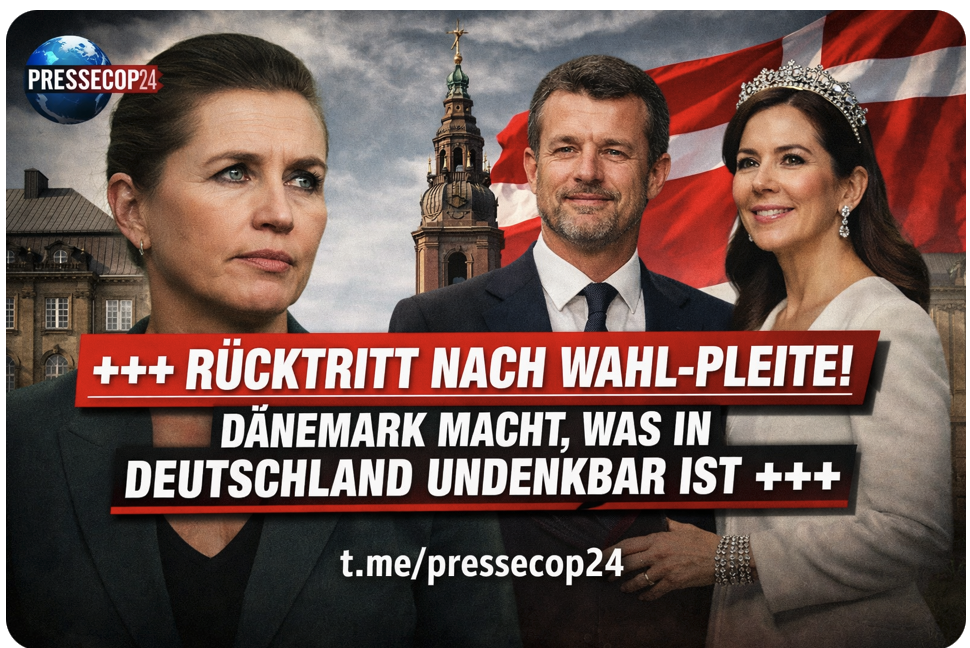 +++ RÜCKTRITT NACH WAHL-PLEITE! DÄNEMARK MACHT, WAS IN DEUTSCHLAND UNDENKBAR IST +++
