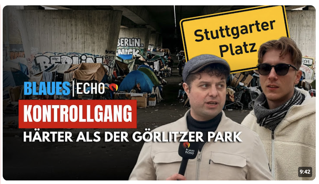 Obdachlos in Deutschland – Kontrollgang am Stuttgarter Platz