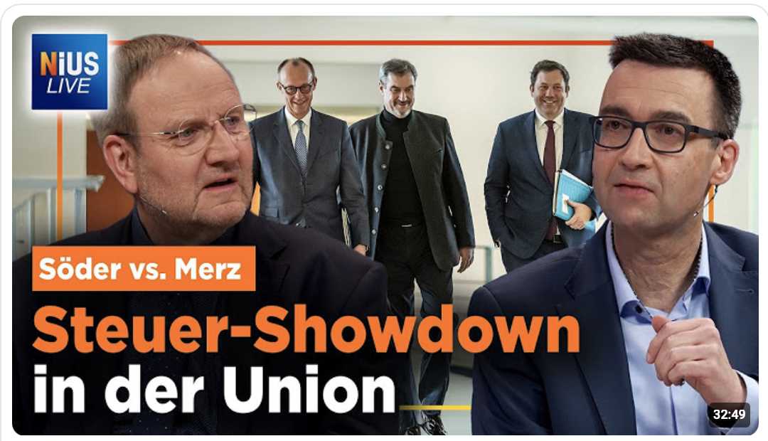 Steuer-Krach: Söder sagt NEIN – Merz knickt vor der SPD wieder ein 