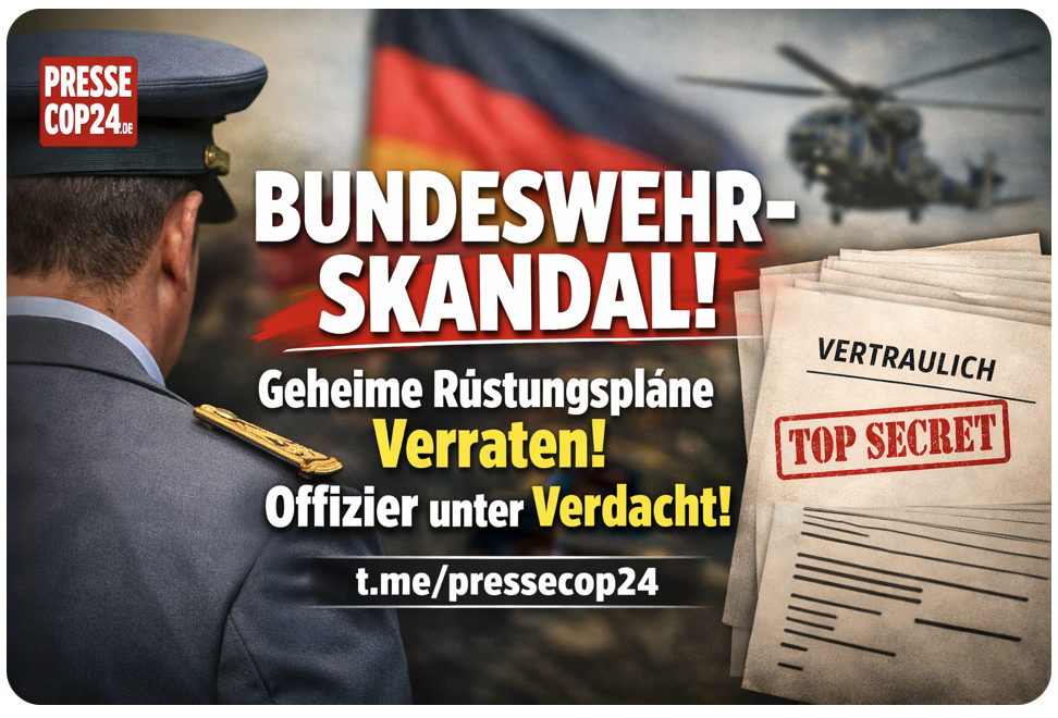 +++ GEHEIM-AFFÄRE IM VERTEIDIGUNGSMINISTERIUM! OFFIZIER SOLL SENSIBLE BUNDESWEHR-PLÄNE VERRATEN HABEN – STAATSSCHUTZ ALARMIERT! +++