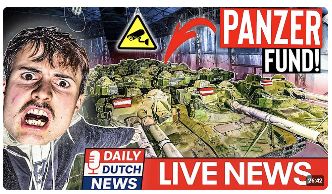 SKANDAL-VIDEO bringt uns in internationale ZEITUNGEN! Über 500 PANZER gefunden!