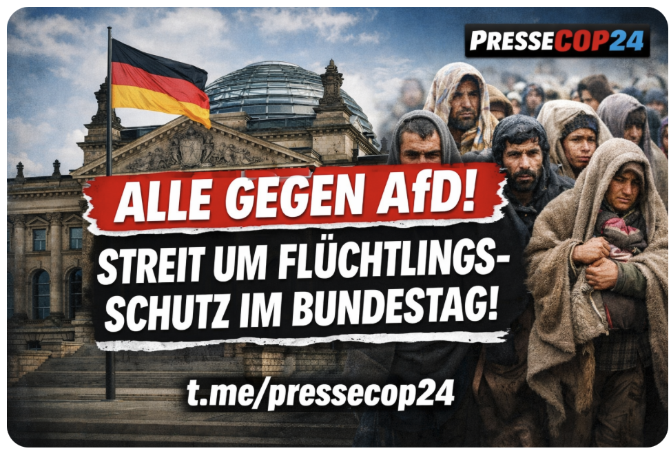 +++ ASYL-KNALL IM BUNDESTAG! ALLE GEGEN AfD – STREIT UM FLÜCHTLINGS-SCHUTZ ESKALIERT +++