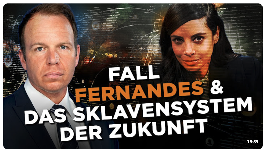 Der Fall Fernandes, Klarnamenpflicht und das Sklavensystem der Zukunft (Transhumanismus)